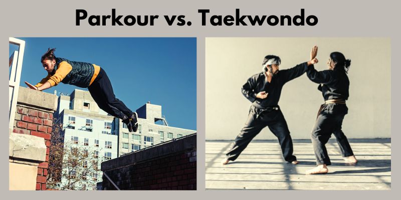 Parkour vs. Taekwondo